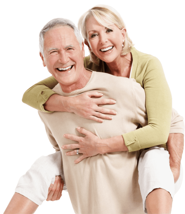 Elderly couple