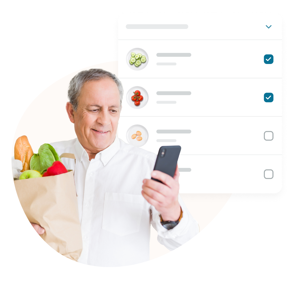 Grocery list image
